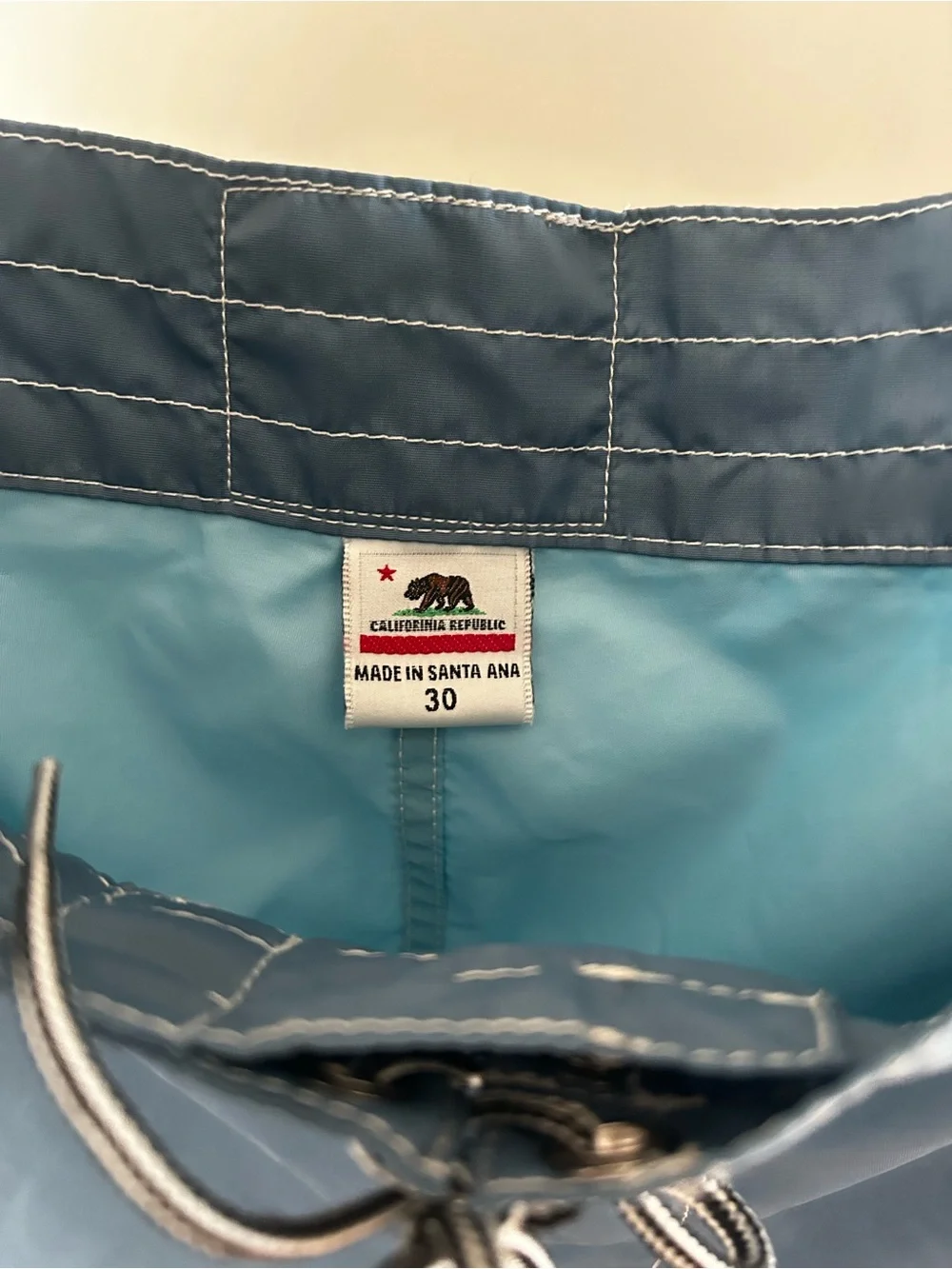 Birdwell Men’s Teal-Blue Swim Board Shorts